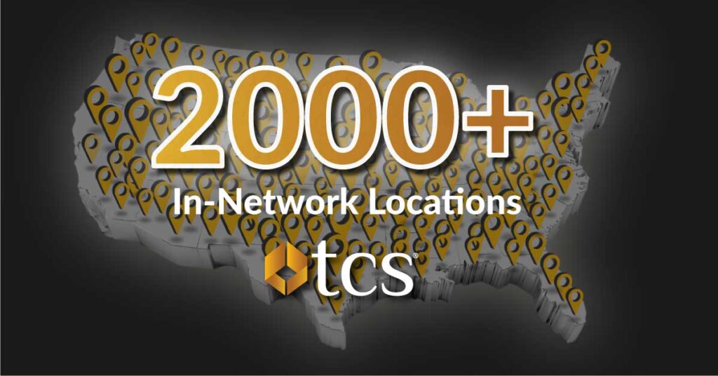 More than 2000 in-network locations