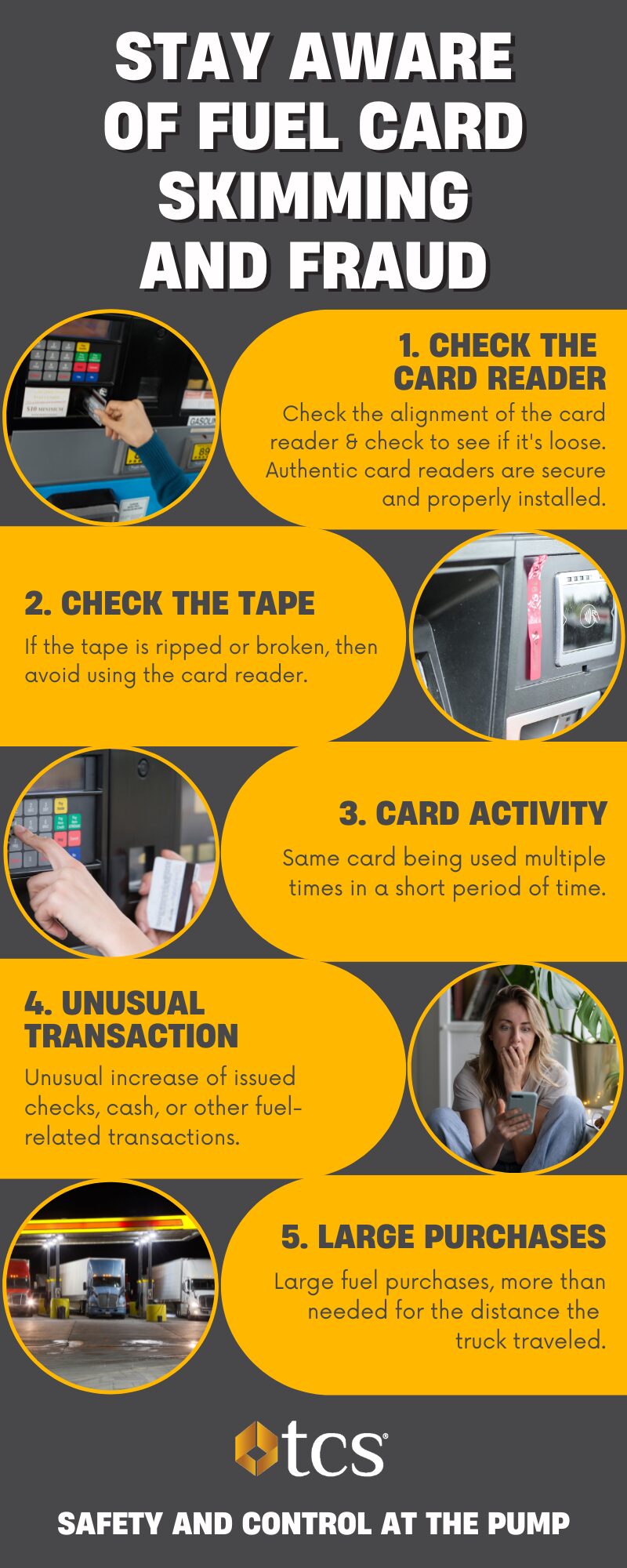 Tips to protect yourself from Fuel Card Skimming and Fraud